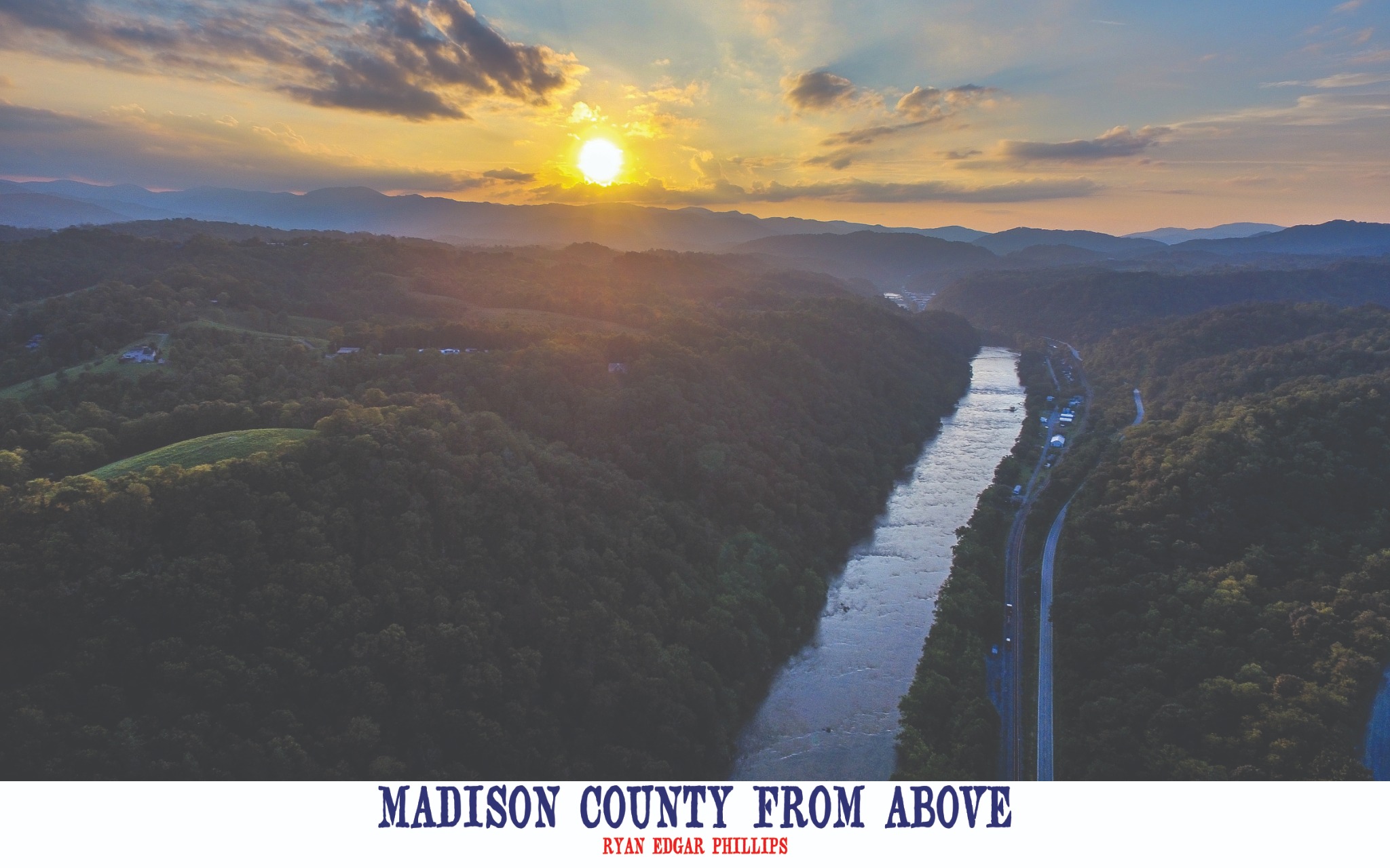 Front cover of Madison County From Above, Volume 1, by Ryan Edgar Phillips
